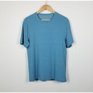 Lululemon Blue Athleisure Moisture-Wick Technical Short Sleeve T-Shirt Size M